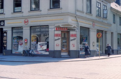 Den Bilden Östergatan Kvällspostens kontor