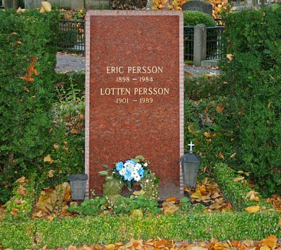 Pauli mellersta kyrkogård Eric Persson MFF