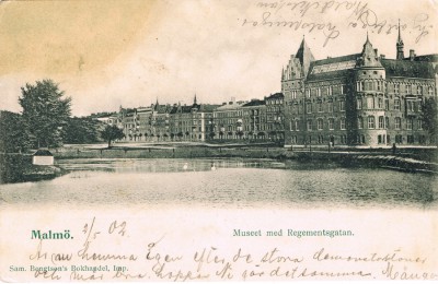 Strejkerna i Malmö 1902 bild
