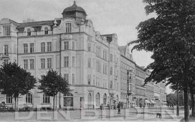 Amiralsgatan och Kungsgatan 1903